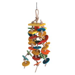Spinning Falls Small Parrot Shredding Toy Affordable Cheap Pice