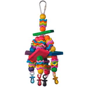 Wiggles & Wafers Small Parrot Enrichment Toy Perfect Cheap Pice