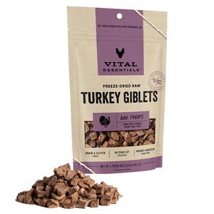 Vital Essentials Freeze-Dried Turkey Giblets Dog Treat - 2oz Cheap Exclusive