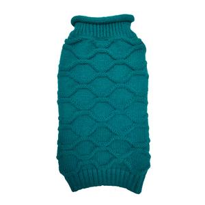 Honeycomb Teal Dog Jumper | 3XL Cheap Pirce