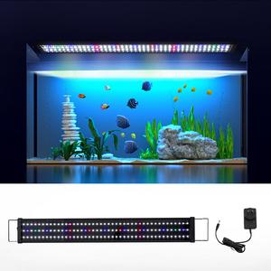 5-Color LED Aquarium Light, Adjustable Brackets, i.Pet Outlet Reliable