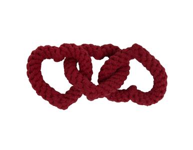 Chain of Hearts 10" Rope Dog Toy For Sale Wholesale Pice