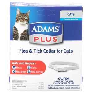 Adams Plus Breakaway Flea & Tick Collar for Cats & Kittens Low Cost Sale Online