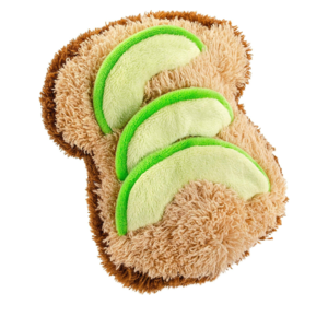 Avocado Toast Plush Dog Toy Free Shipping Pices