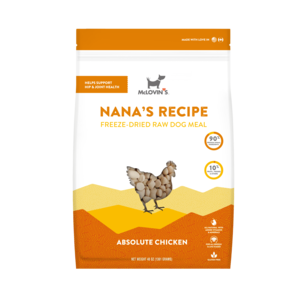 Freeze Dried Nana's Absolute Chicken Recipe | Dog Food and Mixer, 48 oz With Mastercard Online