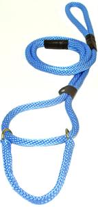 1/2" Solid Braid Martingale Style Lead Sky Blue Outlet Fashionable