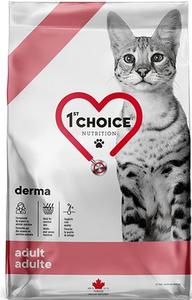 1st Choice Derma All Breeds Adult (1 year) Dry Cat Foods SALE Outlet Locations For Sale