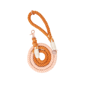 "Caramel" Rope Leash With Mastercard Cheap Pice