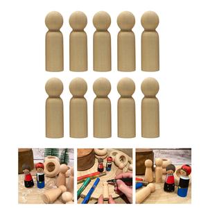 10 Holz Figuren zum Bemalen Mnner Holzdeko zum Basteln Spielen DIY Deko fr Weihnachten Weihnachtsdeko Tischdeko Buy Cheap New