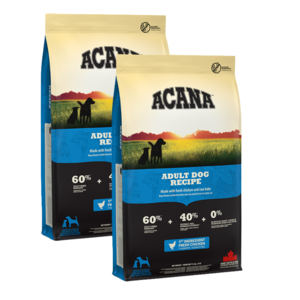 Acana Dog - Adult Dog 2x11.4kg Clearance Very Cheap