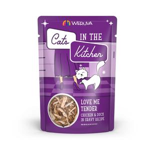 Weruva Cats In the Kitchen Love Me Tender Pouches Wet Cat Food Cheap Sale Manchester
