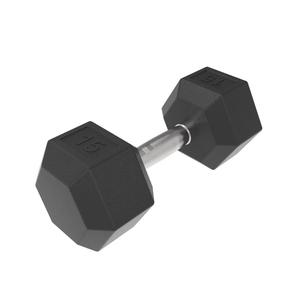 15kg HD Rubber Hex Dumbbell Sale Cost
