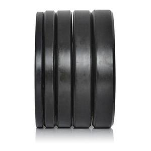 150KG Black Bumper Plate Set For Sale Free Shipping