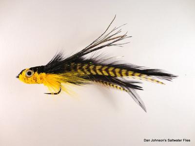Andino Deceiver - Yellow Grizzly Black, Hackle IF159GR 2025 New
