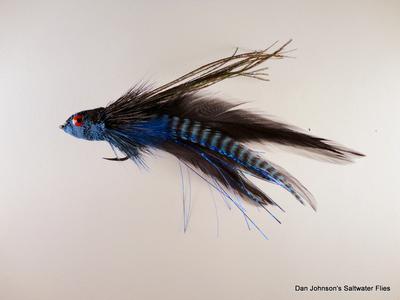 Andino Deceiver - Blue Grizzly Black, Hackle IF168GR Free Shipping Discounts