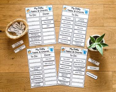 My Daily Tasks & Chores Chart Manchester For Sale