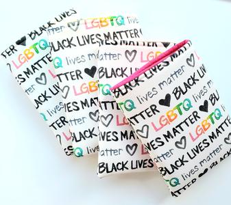 BLM & LGBTQ Book Sleeve Fashionable Cheap Pice