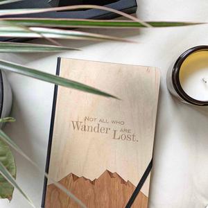 Not All Who Wander Notebook Clearance Hot Sale