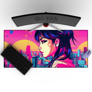Japanese Vaporwave Pop Art Design Mousepad Deskmat Inexpensive For Sale