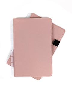 Vegan Leather Planner Cover | Discbound Snap-on | Blush Pink Sale Shop
