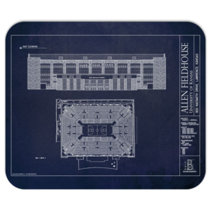 Allen Fieldhouse Mousepads The Cheapest Cheap Online