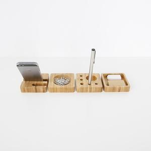 Bamboo Office Desk Organizer Free Shipping Low Shipping