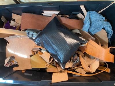 SCRAP LEATHER MAILERS Real Online