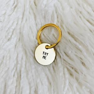 try me mini brass tag Best Place To Buy Online