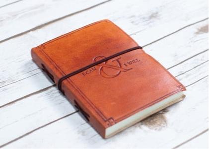 Handmade Leather Journal and Sketchbook - I Can & I Will Buy Online