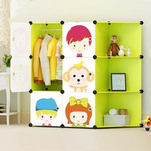 Cartoon Plastic Assembly Simple Wardrobe Lockers Pictures Cheap Pice