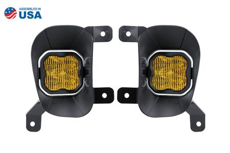 Diode Dynamics Dodge Ram SS3 SAE Vertical Yellow Max LED Fog Light Kit Max DD6713 Sale Best