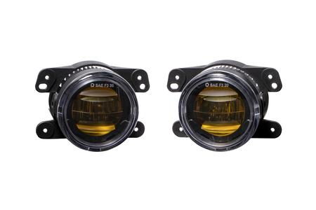 Diode Dynamics Elite Series Type M Fog Lamps Yellow Pair Universal Fog Lights DD5131P Clearance Good Selling