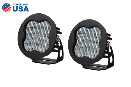 Diode Dynamics SS3 LED Pod Max White SAE Fog Round Pair DD6494P Cheap For Nice