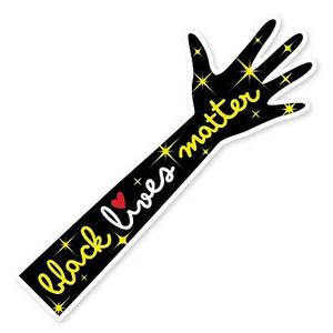 Black Lives Matter Sparkle Arm Die-Cut Sticker Amazon Cheap Online