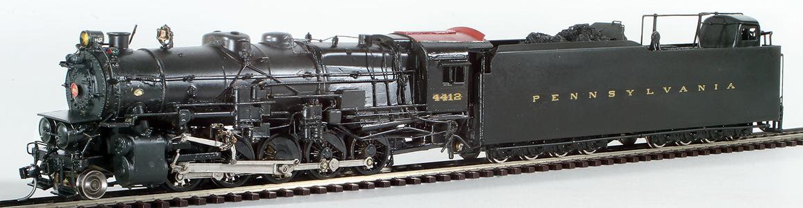 HO Brass Model Trains - Key Imports Pennsylvania Railroad 2-10-0 Decapod Class I-1SA Clearance Great Deals