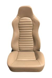 CPA3001 All Beige Leatherette Cipher Auto Universal Jeep Seats -  Pair Best Pices For Sale