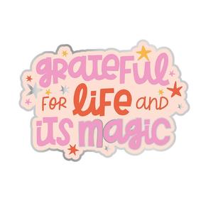 Grateful For Life Vinyl Sticker Buy Cheap Authentic