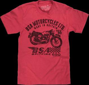 Spitfire BSA T-Shirt Real For Sale