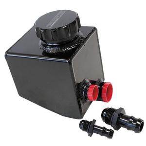AeroFlow=Fabricated Aluminium Power Steering Reservoir - Black Finish Suit Holden Cost For Sale
