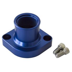 AeroFlow=Ford Cleveland Billet Thermostat Housing-Blue Suit Ford 302-351C Buy Cheap Recommend