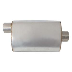 AeroFlow=5500 Series Stainless Steel 3" Offset/Center Muffler 3" Inlet and Outlets Buy Cheap Extremely