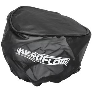 AEROFLOW=6-3/8" Tall Air Filter AeroSkin Wrap-Black Suits 6-3/8" Round Air Filters 2025 New For Sale