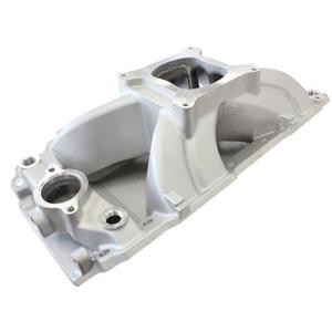 AeroFlow=BB Chev Hi-Rise Single Plane Intake Manifold Natural Cast Finish Visa Payment For Sale