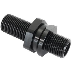 AeroFlow=#8 Air Conditioning Bulkhead Insert Black Finish Discount Cost