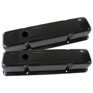 AeroFlow=Black Steel Valve Covers Suit SB Chev Without Aeroflow Logo Tall Buy Cheap Find Great