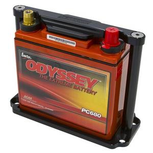 AeroFlow=Billet Aluminum Battery Trays Suit Odyssey ODPC680 battery Black finish Outlet Pay With Paypal