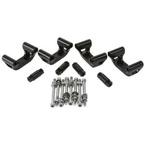 AeroFlow=Billet LS1/LS6 Coil Relocation Kit - Black Finish Free Shipping Popular