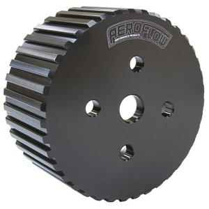 AeroFlow=Gilmer Drive Water Pump Pulley - Black Finish Suit Holden V8 Best Place For Sale