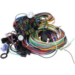 AeroFlow=Complete Universal 21 Circuit Wiring Harness Kit Complete with Standard Fuses 2025 New For Sale