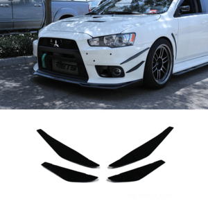 2007-2015 Mitsuibishi Evo X Canards V1 Buy Cheap With Credit Card